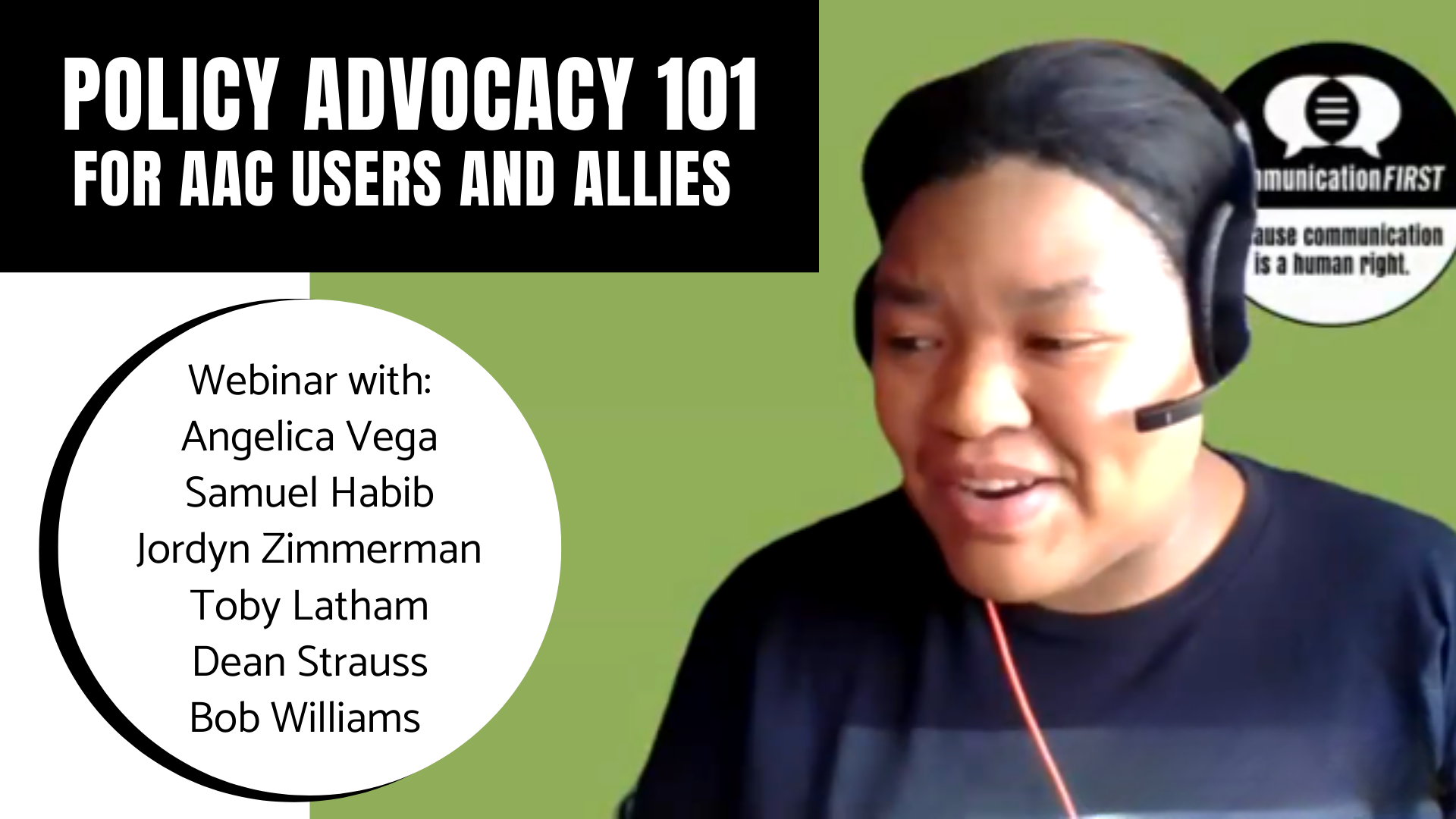 Policy Advocacy 101 for AAC Users and Allies